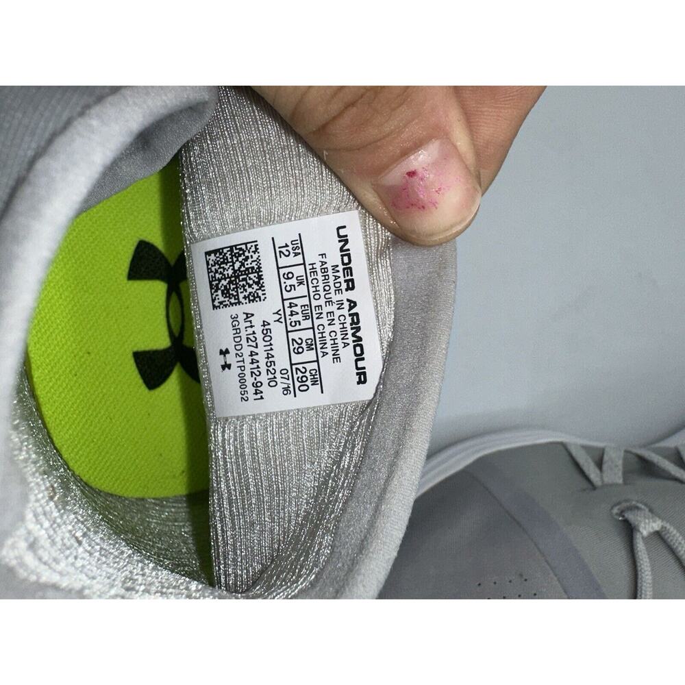 Under Armour Street Precision Mid Sneaker, Sz 12 - Picture 14 of 14